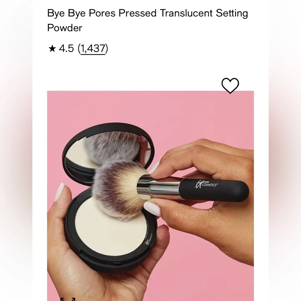 IT Cosmetics Bye Bye Pores Pressed Translucent Setting Powder